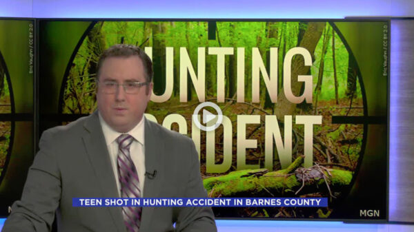 Teen shot in hunting accident in Barnes County